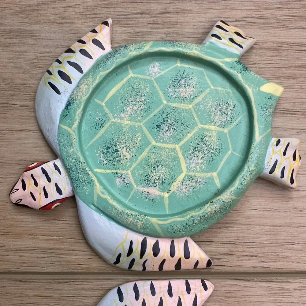 Hand Painted‎ Turtle Coasters
